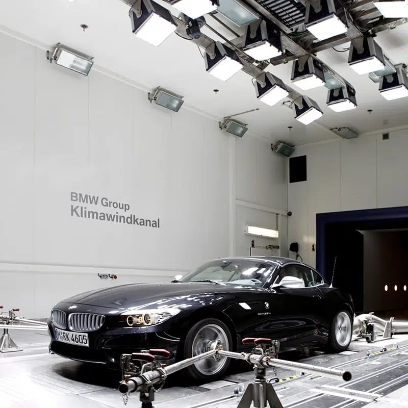 Prüfstand für den Automobilhersteller BMW